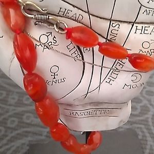 Sacral Chakra Orange Moonstone Healing Necklace